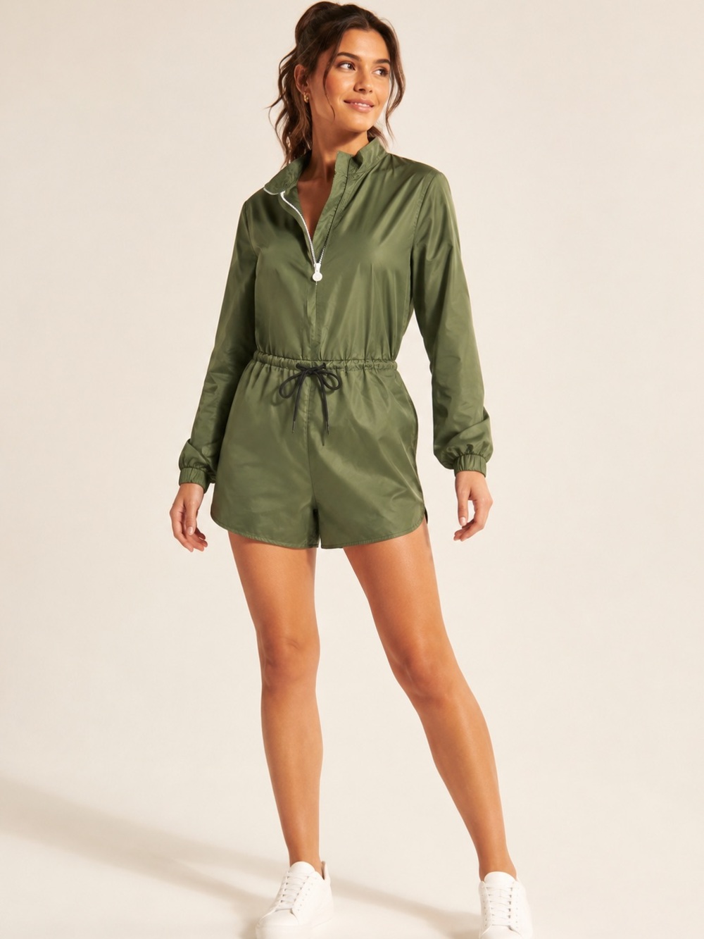 Hunter for Target Olive Green Utility Romper XS